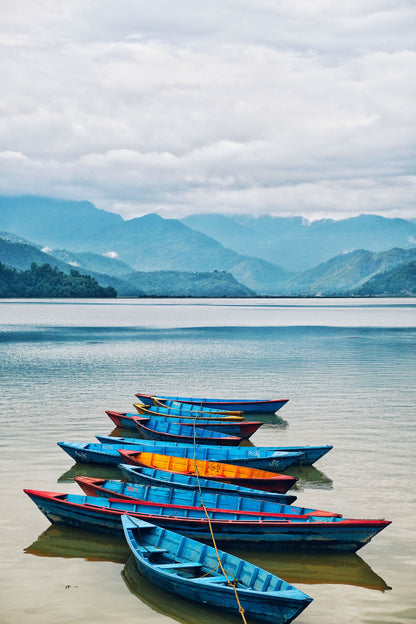 Jezero Phewa – Pokhara, Nepál