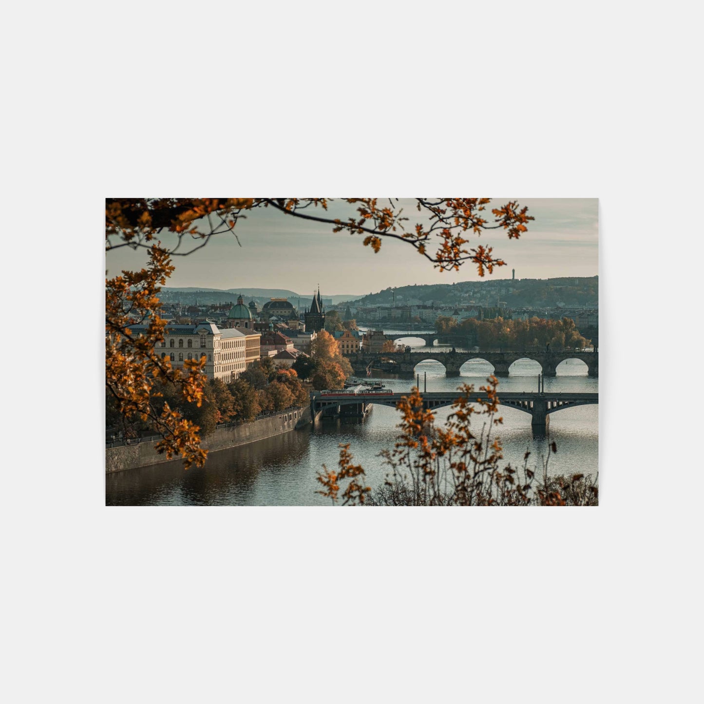 Golden frame – Letna, Prague, Czech Republic, 2021