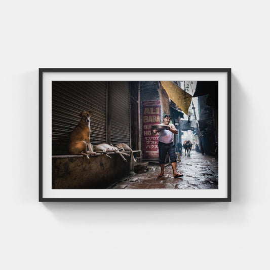 Talíř sýra – Varanasi, Indie