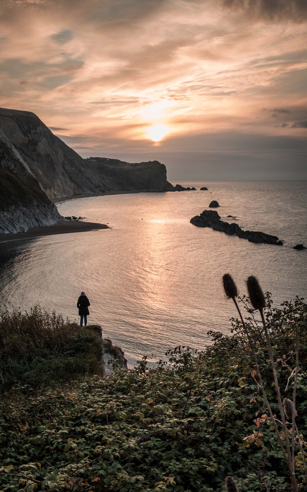 Čekání – Man o’ War Cove, Dorset, Spojené království, 2021