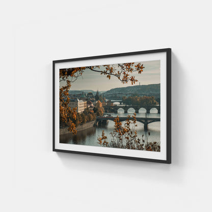 Golden frame – Letna, Prague, Czech Republic, 2021