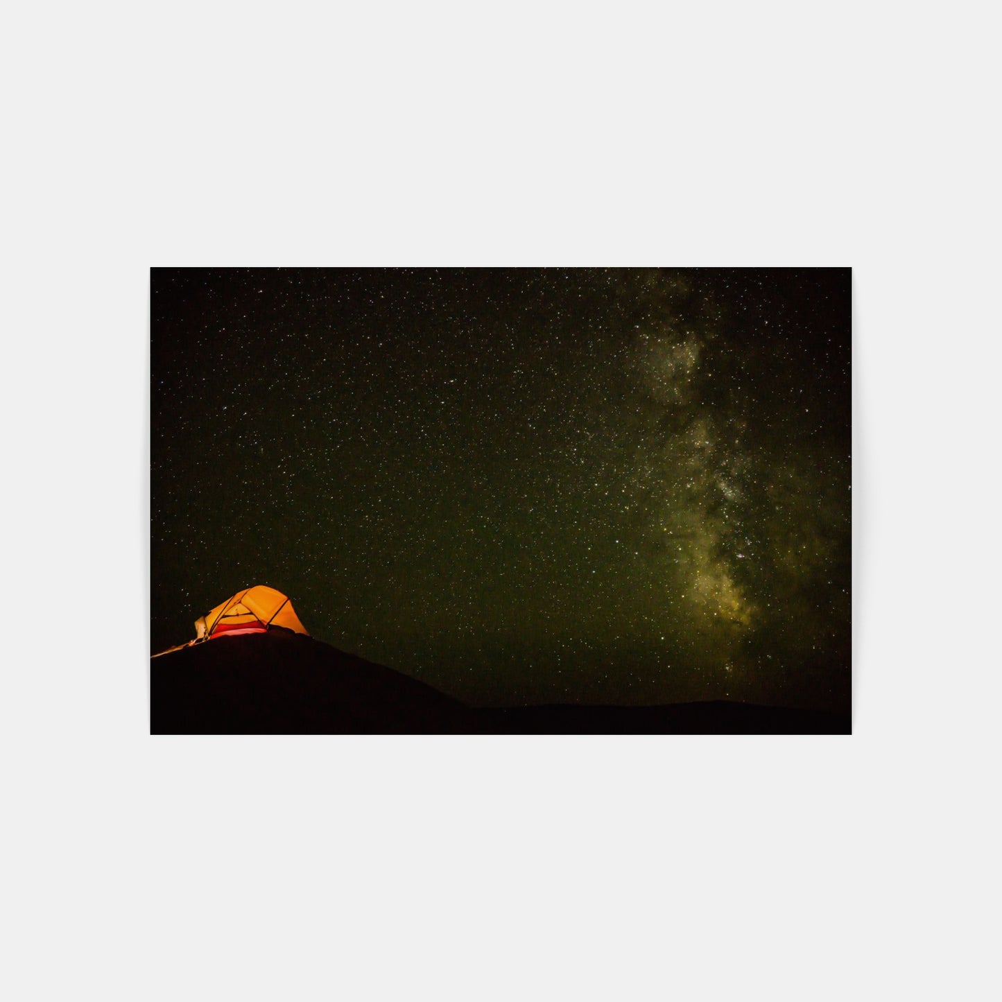 Gobi desert at night, Mongolia