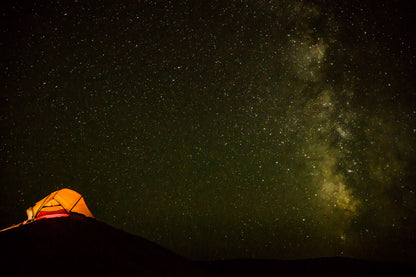 Gobi desert at night, Mongolia