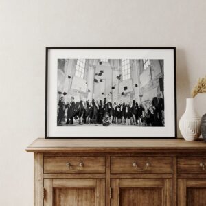 "Caps in the Sky" Framed Photograph - HDFoto.cz