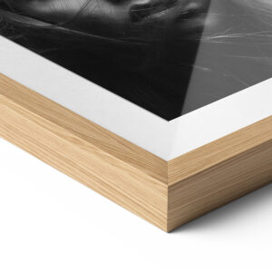 Wooden framed print